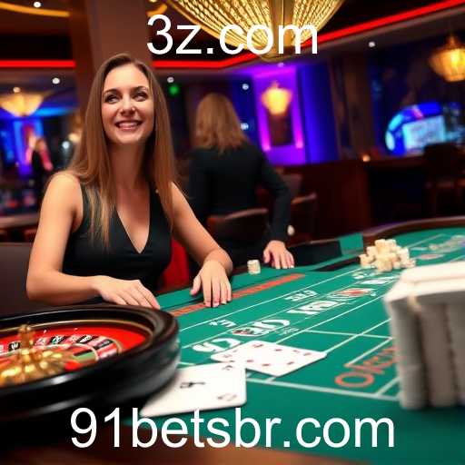 Cassino Ao Vivo no 91 Bet: Experiência Autêntica e Interativa